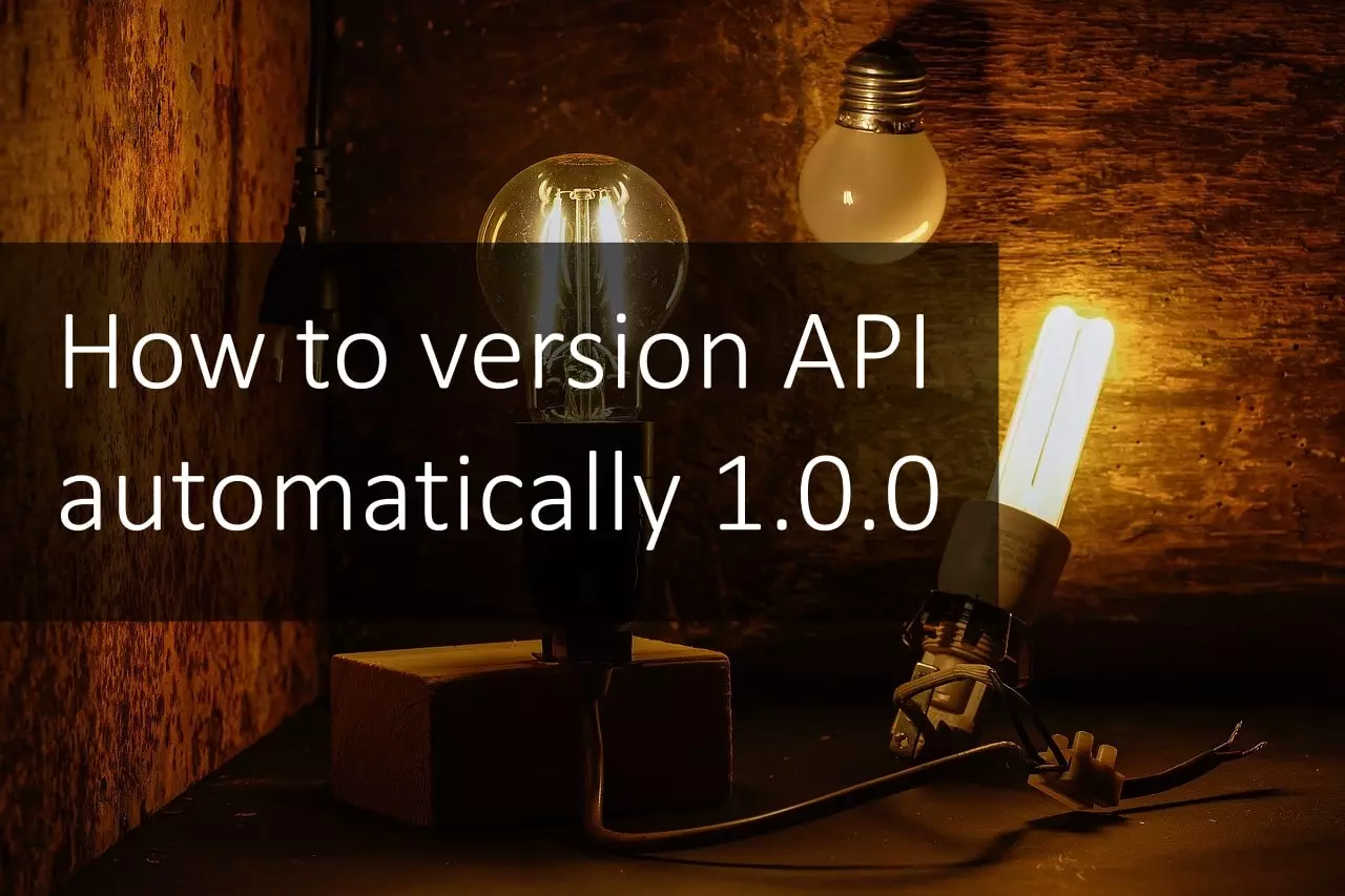 How to version your API automatically?